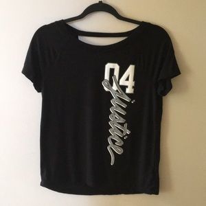 Justice Girl’s off shoulder top